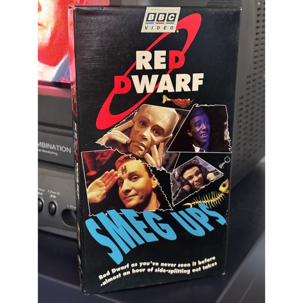 Red dwarf smeg ups BBC video out takes funny blooper VHS 1996